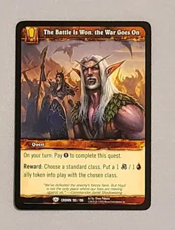 World of Warcraft TCG - The Battle is Won, the War Goes On 193 - Image 1
