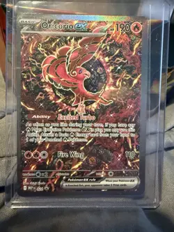 Pokemon TCG Oricorio Ex 024 Special Illustration Rare Black Star Promo Card - Image 1