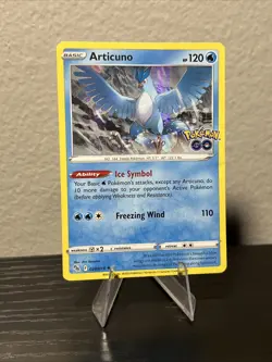 Pokemon TCG Articuno Card #024/078 Pokemon Go Holo - Image 1
