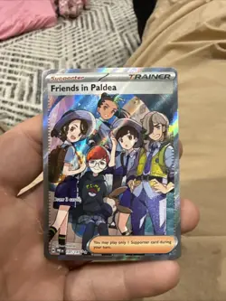 Pokemon TCG Card Friends in Paldea 137/131 Prismatic Evolutions Ultra Rare - NM - Image 1