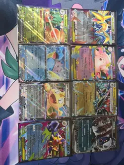 Pokemon ex Card Lot – 8 Cards – Decidueye, Lapras, Dragapult – Modern Bundle - Image 1