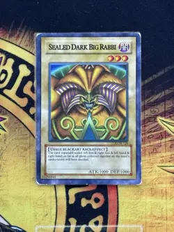 Yu-Gi-Oh! Fake Card - Sealed Dark Big Rabbi - Exodia (Nostalgic) - Image 1