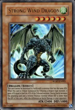 Strong Wind Dragon - Ultra Rare RGBT-EN003 - LP - YuGiOh - Image 1