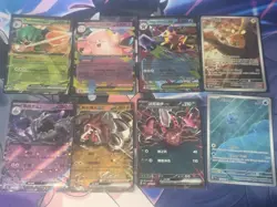 Pokemon Card Lot – Full Art Dedenne + Phione Holo – ex Cards Bundle (8 Cards) - Image 1