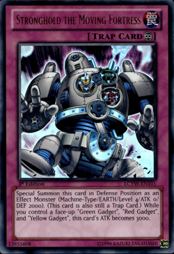 Stronghold The Moving Fortress - Ultra Rare 1st Edition LCYW-EN101 - LP - YuGiOh - Image 1