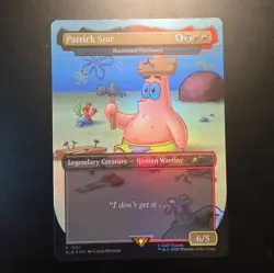 MTG Magic the Gathering SpongeBob Secret Lair 1931 Patrick Star Rainbowfoil Nm - Image 1