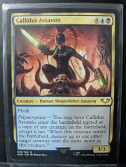Callidus Assassin 109 40K MTG SealedinSleeve - Image 1