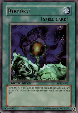 Riryoku - Ultra Rare Limited Edition SOI-ENSE2 - LP - YuGiOh - Image 1