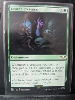 Death's Presence 212 40K MTG SealedinSleeve - Image 1