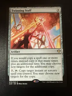 1x MTG Twinning Staff Commander 2020 LP - Image 1