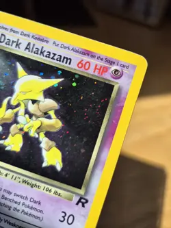 Pokemon TCG Dark Alakazam 1/82 Team Rocket Holo Rare Unlimited - Image 4