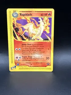 Pokemon Rapidash Wizards Black Star Promo 51 Common - Image 1