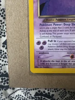 Pokemon Dark Gengar 6/105 Neo Destiny Holo Rare Unlimited English NM - Image 2