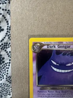 Pokemon Dark Gengar 6/105 Neo Destiny Holo Rare Unlimited English NM - Image 4