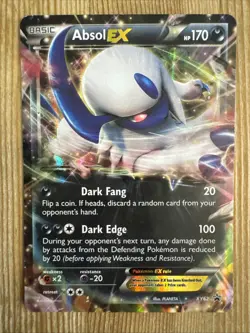 Pokemon TCG - Absol EX - XY62 - XY Black Star Promos - LP - Image 1