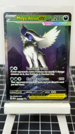 Mega Absol EX 180/132 Pokemon TCG: Mega Evolution SIR - PACK FRESH - FREE SHIP - - Image 1