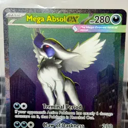 Mega Absol EX 180/132 Pokemon TCG: Mega Evolution SIR - PACK FRESH - FREE SHIP - - Image 3