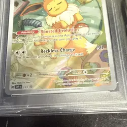 2025 Pokemon SVP EN #173 EEVEE Prismatic Evolutions ETB PSA 9 - Image 2