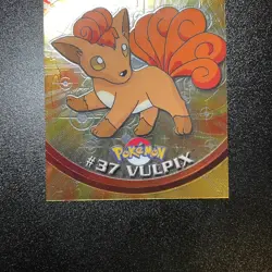 2000 Topps Chrome Pokemon Series 1 Vulpix Base Holo #37 - Image 3