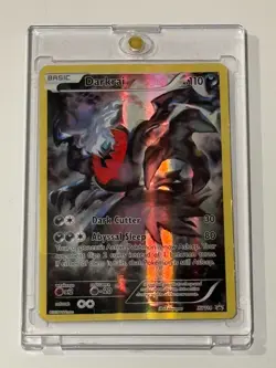 Darkrai XY114 Pokemon XY Black Star Promo 2016 Full Art Holo Mythical Collection - Image 1