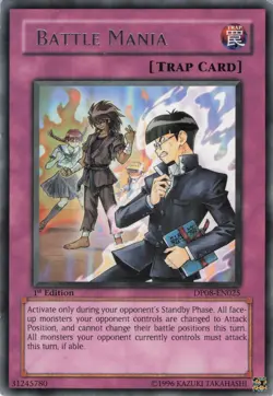 Yugioh Battle Mania DP08-EN025 Rare 1st Edition NM - Image 1