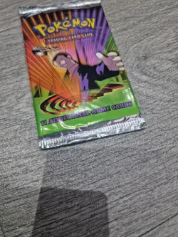 Potential Reseal Tampered* 2000 Pokemon Gym Challenge Set Booster Pack WOTC - Image 4