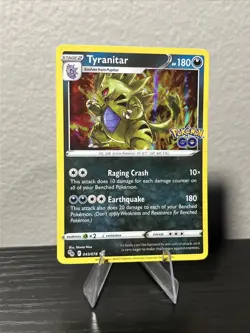 Tyranitar 043/078 Pokemon GO Holo Pokemon Tcg - Image 1