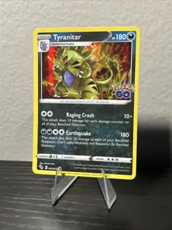 Tyranitar 043/078 Pokemon GO Holo Pokemon Tcg - Image 2