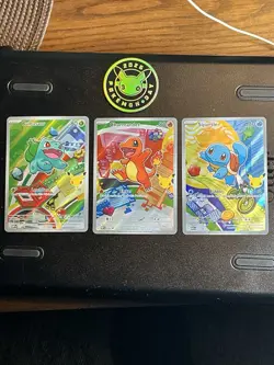 Pokemon TCG First Partner Illustration Collection Series 1 Kanto GEN 1 Set - Image 1