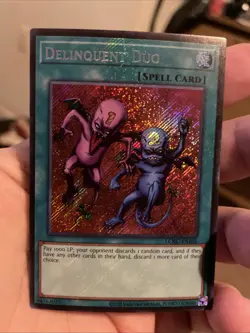 Delinquent Duo LCKC-EN101 SECRET RARE Unlimited NM! +Bonus FREE SHIPPING! - Image 1