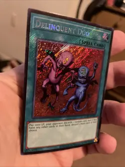 Delinquent Duo LCKC-EN101 SECRET RARE Unlimited NM! +Bonus FREE SHIPPING! - Image 2