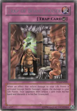 Yugioh Trap of Board Eraser TP5-EN009 Rare LP - Image 1