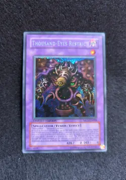 Yu-Gi-Oh! Thousand-Eyes Restrict MC1-EN004 Secret Rare Limited Edition - Image 1