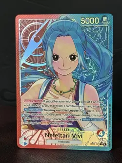 Nefeltari Vivi EB03-001 Alternate Art Leader One Piece EB Heroines Edition MINT - Image 2