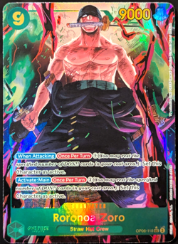 Roronoa Zoro OP06-118 Alt Secret Wings of the Captain 2024 One Piece Near Mint - Image 1