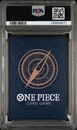 2025 ONE PIECE PROMOS OFFICIAL EVENT TOP PRIZE #004 SHANKS PSA 10 - Image 2