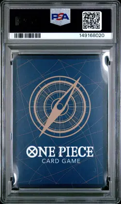 2025 ONE PIECE OP12-060 LEGACY OF THE MASTER BOEUF BURST EVENT ALT ART PSA 10 - Image 2