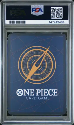 2024 ONE PIECE #043 2ND ANNIVERSARY TOURNAMENT STAMP PROMO MONKEY D LUFFY PSA 10 - Image 2