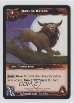 2013 World of Warcraft TCG: Betrayal of the Guardian Makuna Hatada #99 - Image 1