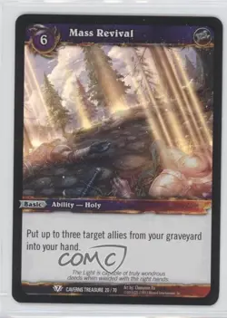 2013 World of Warcraft TCG: Caverns of Time Treasure Pack Box Mass Revival #20 - Image 1