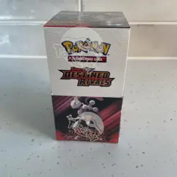 Pokemon TCG Destined Rivals Half Booster Box 18 Packs (Brand New & Sealed) - Image 1