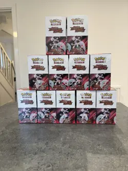 Pokemon TCG Destined Rivals Half Booster Box 18 Pack - Brand New/Sealed - Image 1