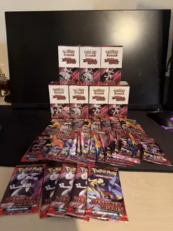 Pokemon TCG Destined Rivals 4 SEALED Half booster box BRAND NEW 🚚✅ - Image 1