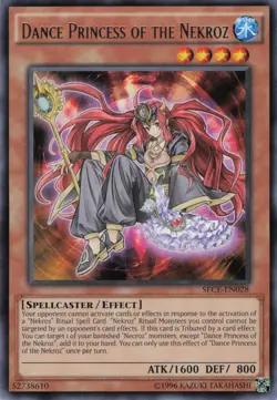 Yugioh Dance Princess of the Nekroz SECE-EN028 Rare NM - Image 1