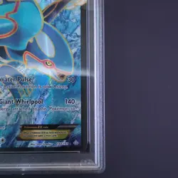 Pokemon Kyogre EX Full Art Ultra Rare Holo 148/160 XY Primal Clash PSA 6 - Image 5