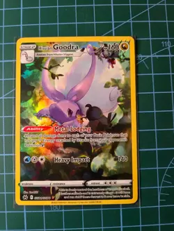 Pokemon Hisuian Goodra GG21/GG70 Crown Zenith Galarian Gallery Full Art Holo NM - Image 1