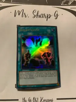 SEELENTAUSCH - 1. AUFLAGE LCKC-DE038 DEUTSCH Yu-Gi-Oh! CARD ULTRA RARE HOLO - Image 2