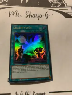 SEELENTAUSCH - 1. AUFLAGE LCKC-DE038 DEUTSCH Yu-Gi-Oh! CARD ULTRA RARE HOLO - Image 4