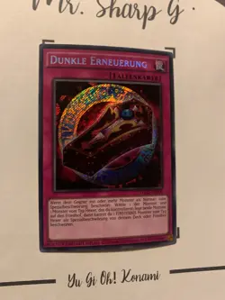 DUNKLE ERNEUERUNG- LIMITIERTE AUFLAGE YGLD-DEB00 DE Yu-Gi-Oh! CARD SECRET RARE - Image 4