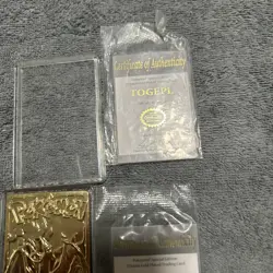 1999 Pokemon Burger King Charizard 23K Gold Plated Trading Card with Certificate - Image 4